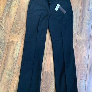 Black Denim Dress Pants